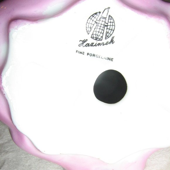 Lady In A Pink Dress Carrying Flowers - Picture 2 of 3